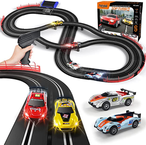 Electric Racing Tracks for Boys and Kids Including Slot Cars