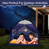 Kids Tent Indoor & Outdoor Playhouse, Space Theme Kids Play Tent for Boys and Girls, Universe Dome Tent for Toddlers, Imaginative Gift for Children 3 Years Old and Up